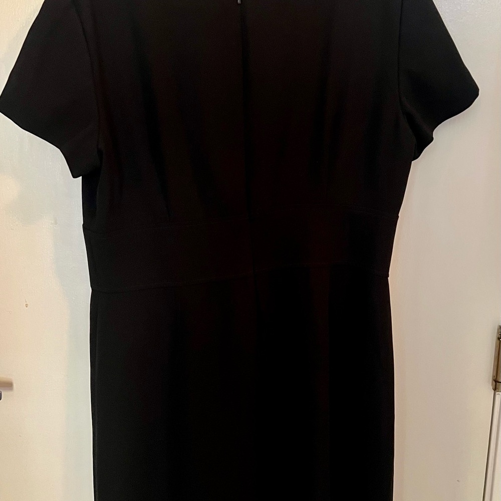 East 5th Classic Black Midi Dress